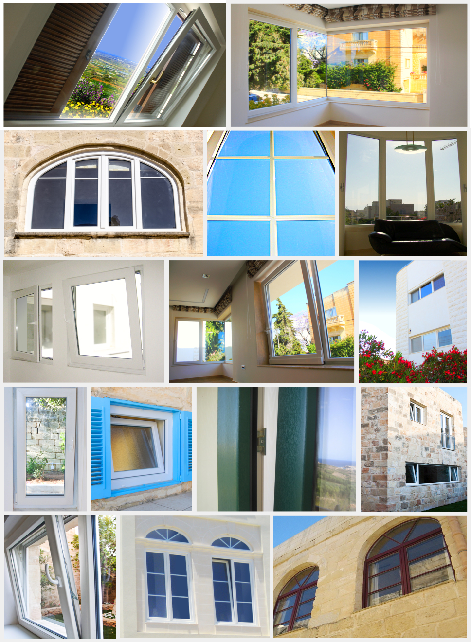 Windows Designed and Supplied by AM Projects Malta